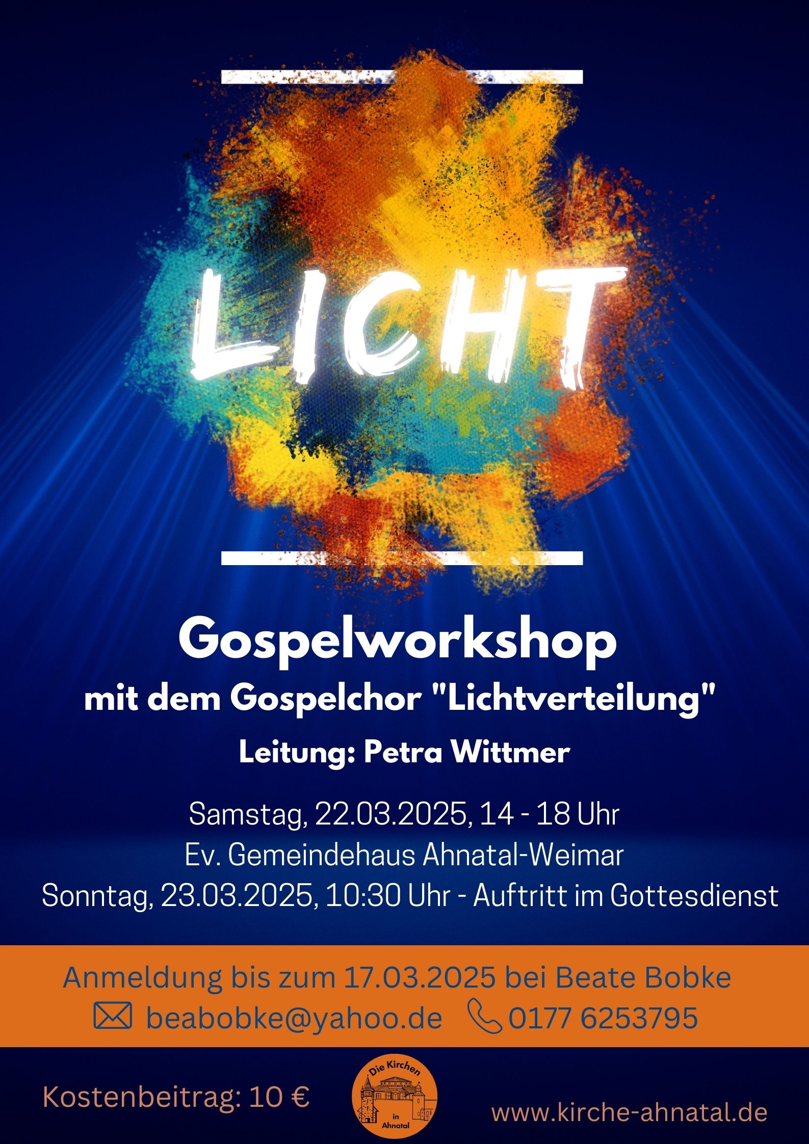 2025 Licht Gospelworkshop Ahnatal-Weimar