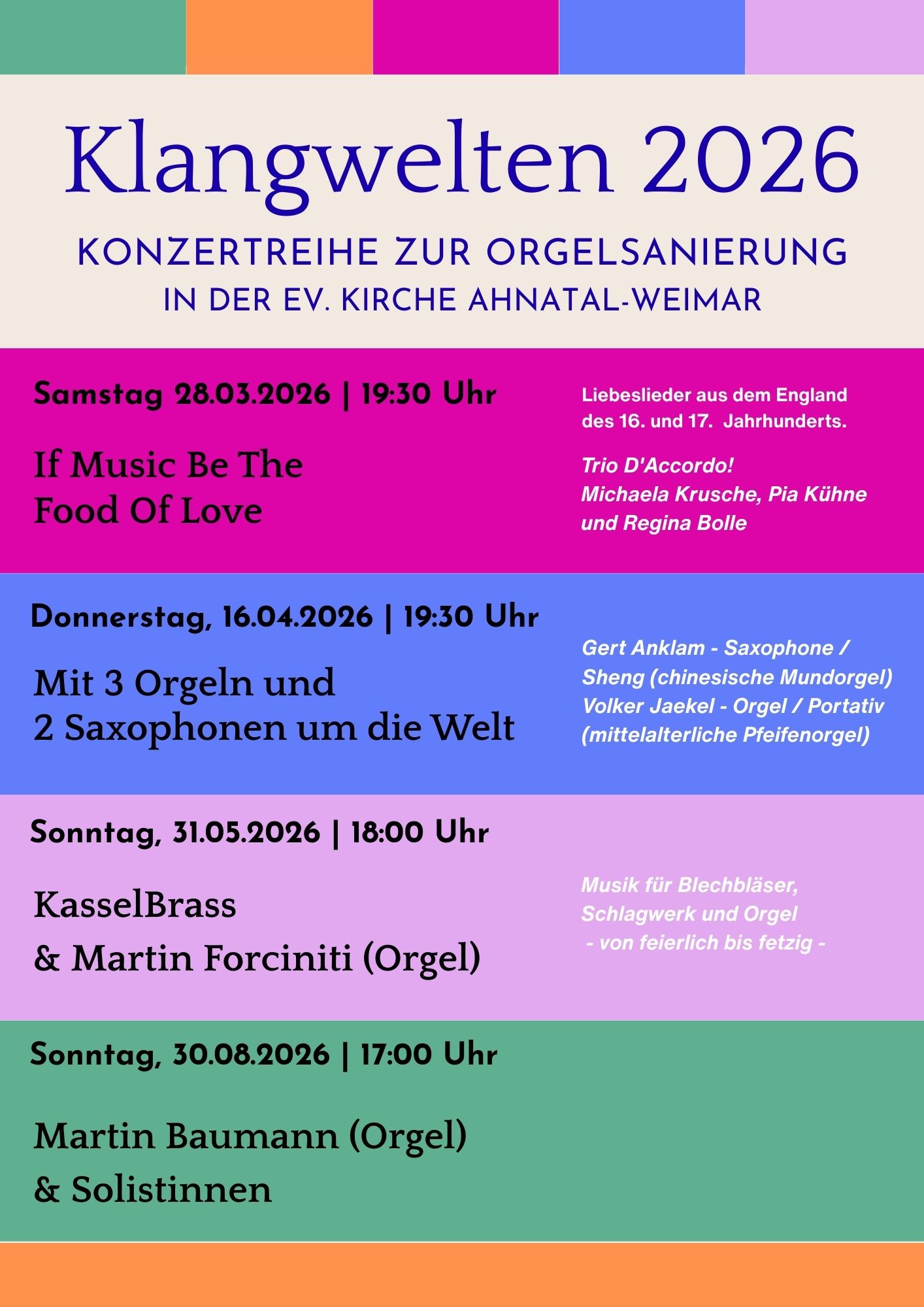 2026 Klangwelten Weimar Übersicht ab März 1