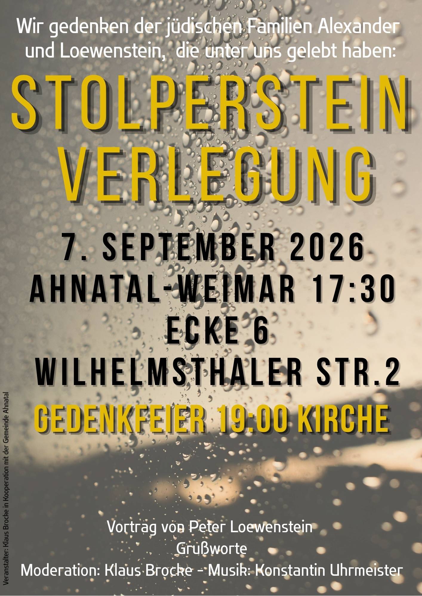 Stolpersteinverlegung reduz