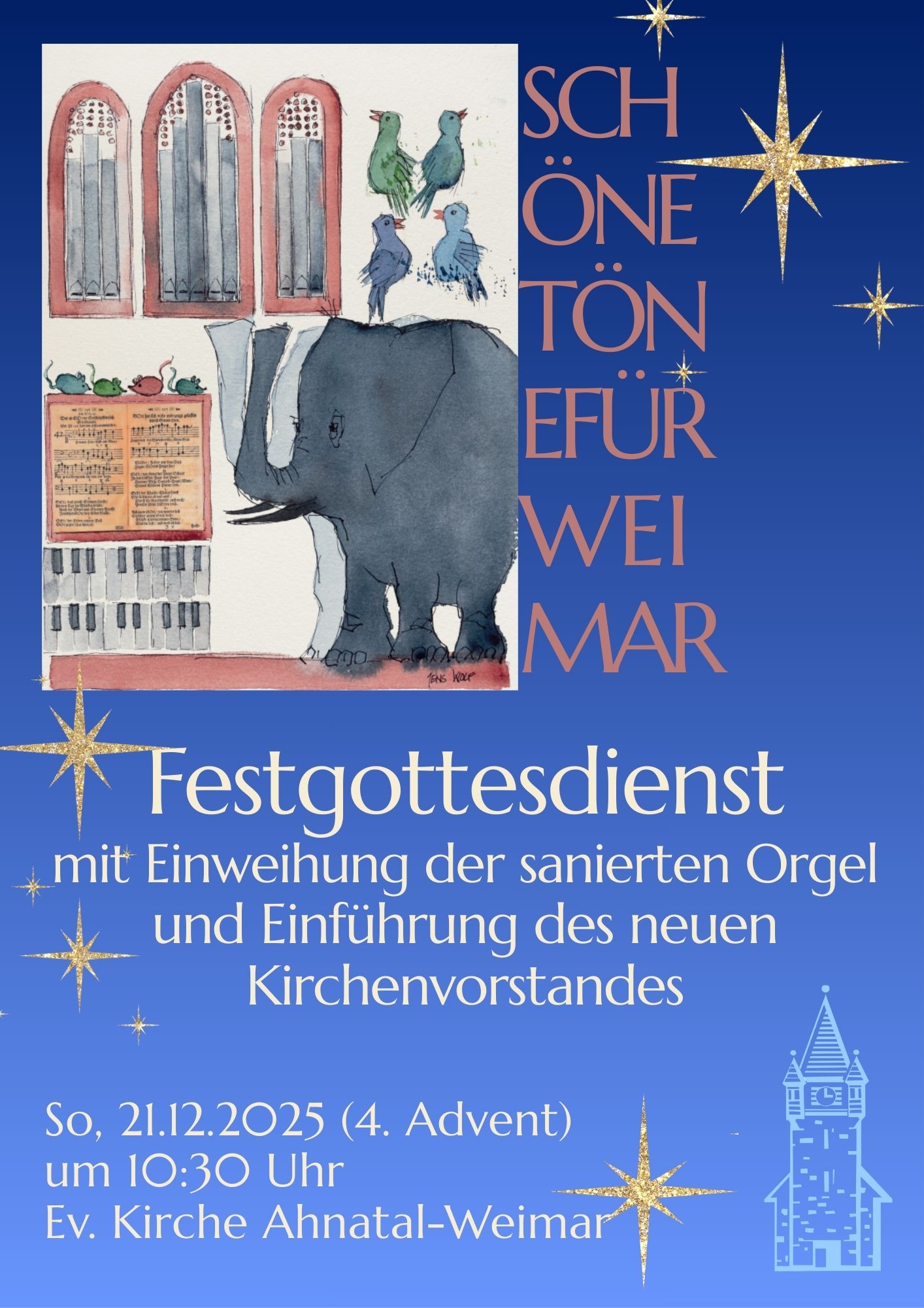 Plakat Einweihung Orgel Weimar 4 Adv